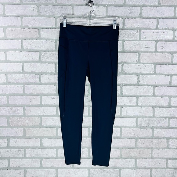 Sweaty Betty The Zero Gravity Illuminate Running Leggings in Dark Gray Size M - Picture 1 of 9